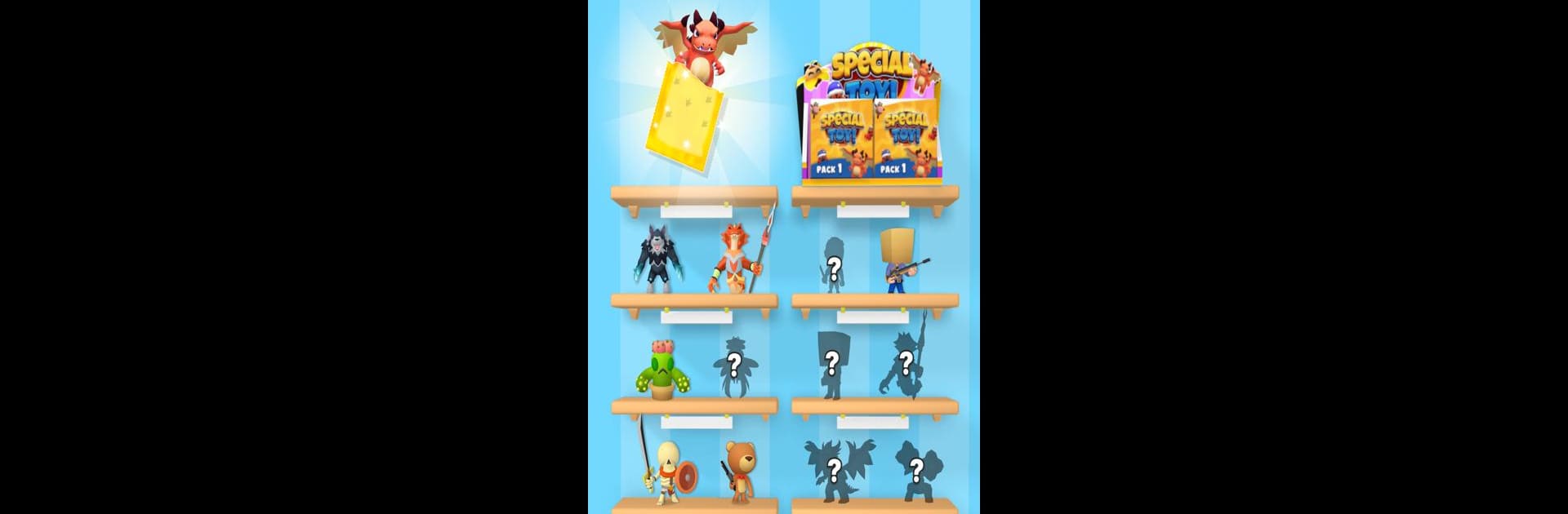 Blind box: Mystery Toys 3D