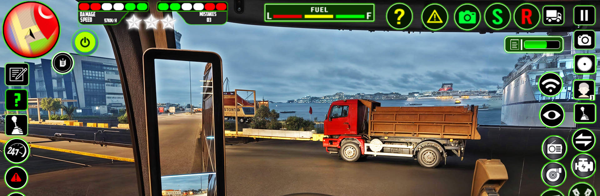 Euro Truck Game 3D: City Truck