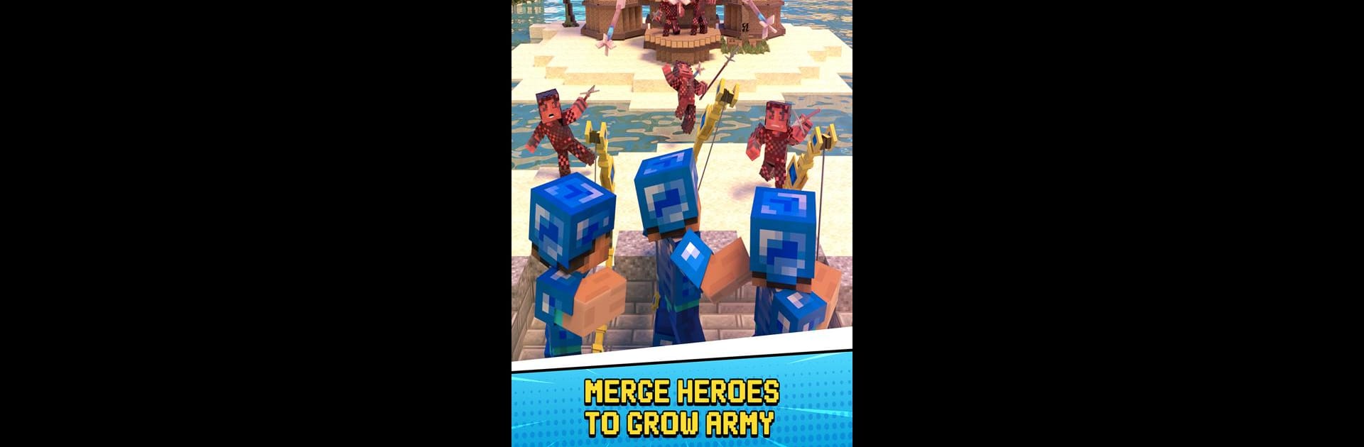 Craft War: Merge Battle