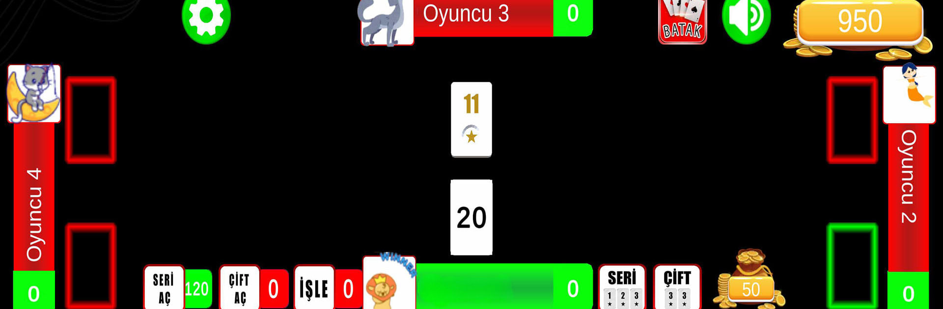 101 Çanak okey vip internetsiz
