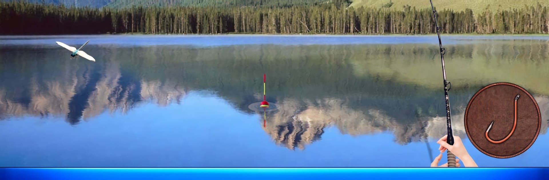 Fish rain: sport fishing