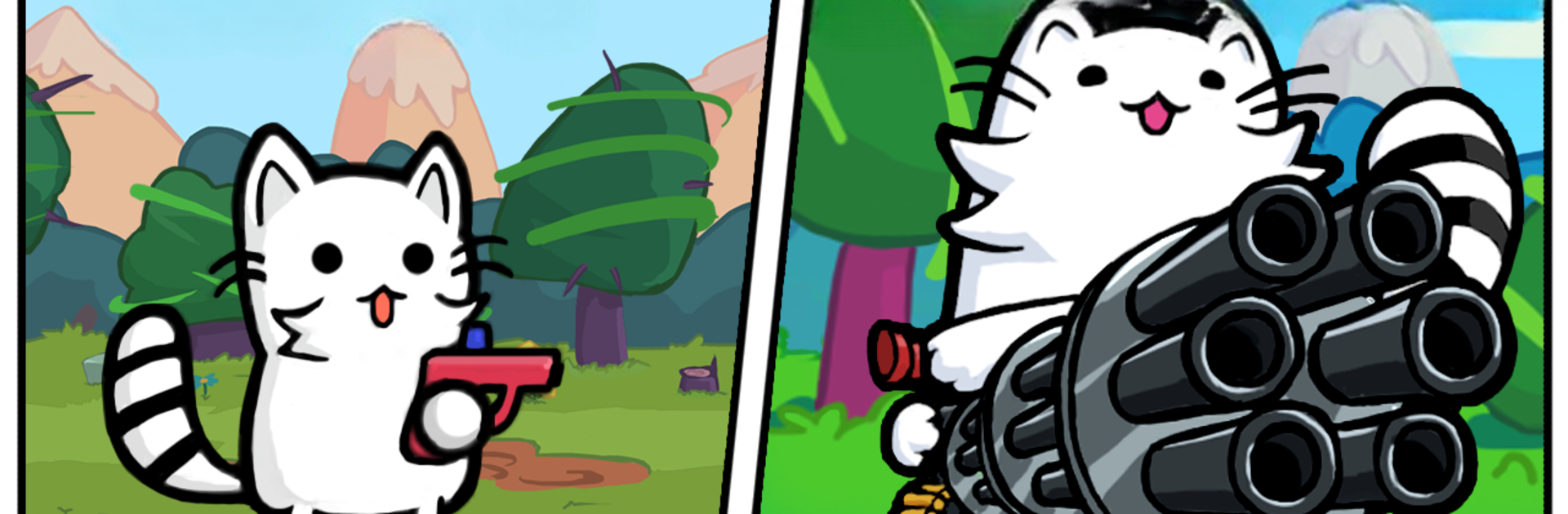 One Gun: Battle Cat Offline Fighting Game