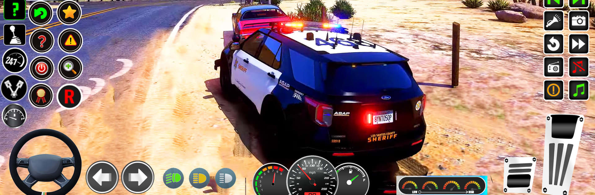 Police Car Chase: Car Game