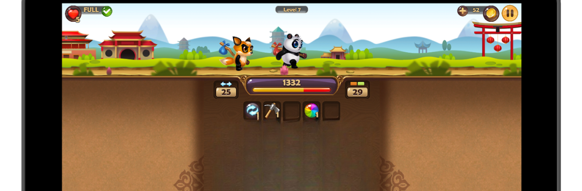 Pandamino -  A Color Slide Puzzle Adventure