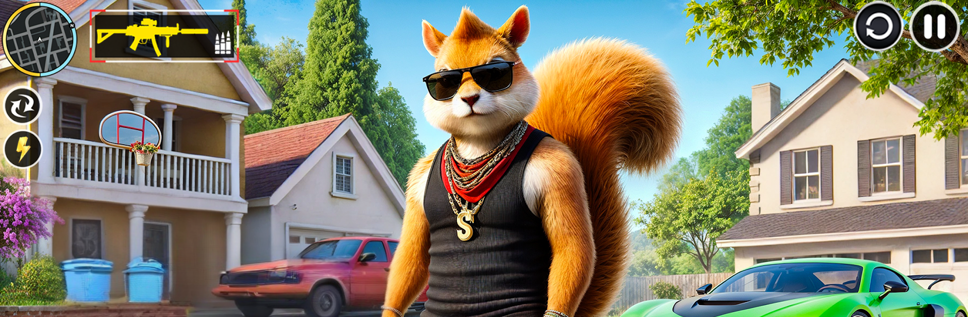 The Squirrel Hero Mafia City