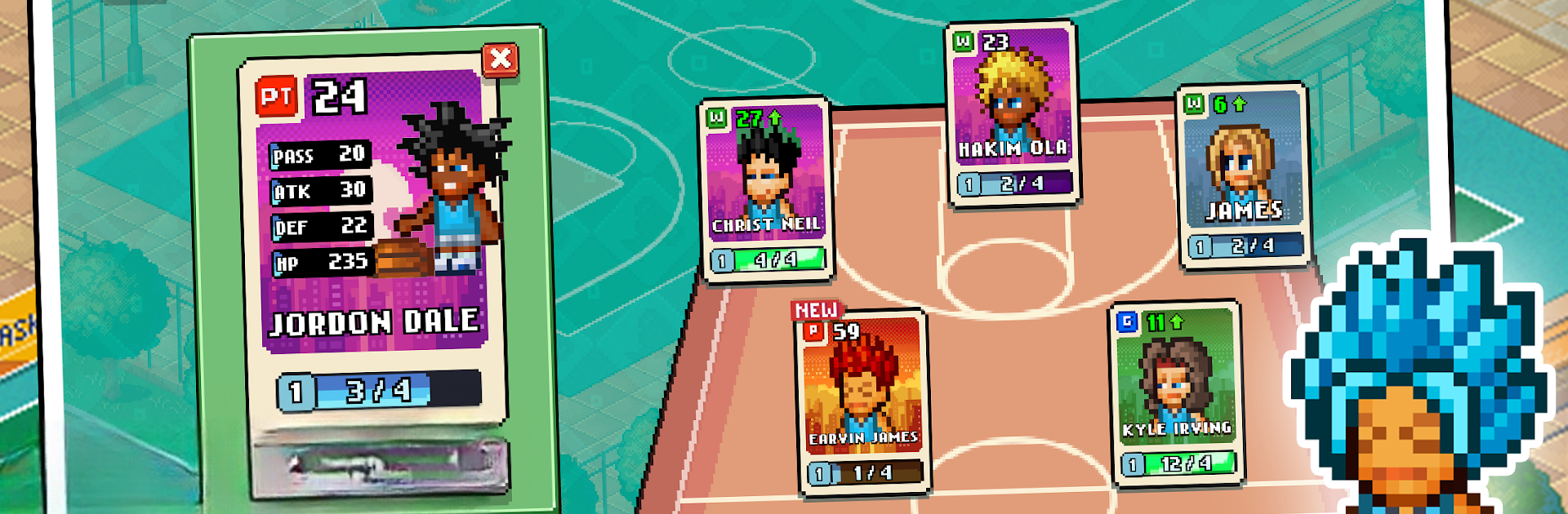Pixel Basketball: Multiplayer