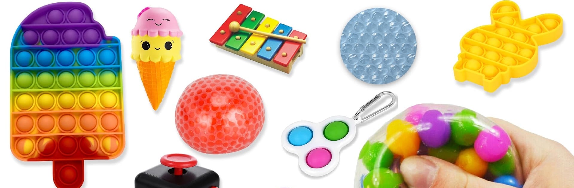 Pop It Fidget 3D