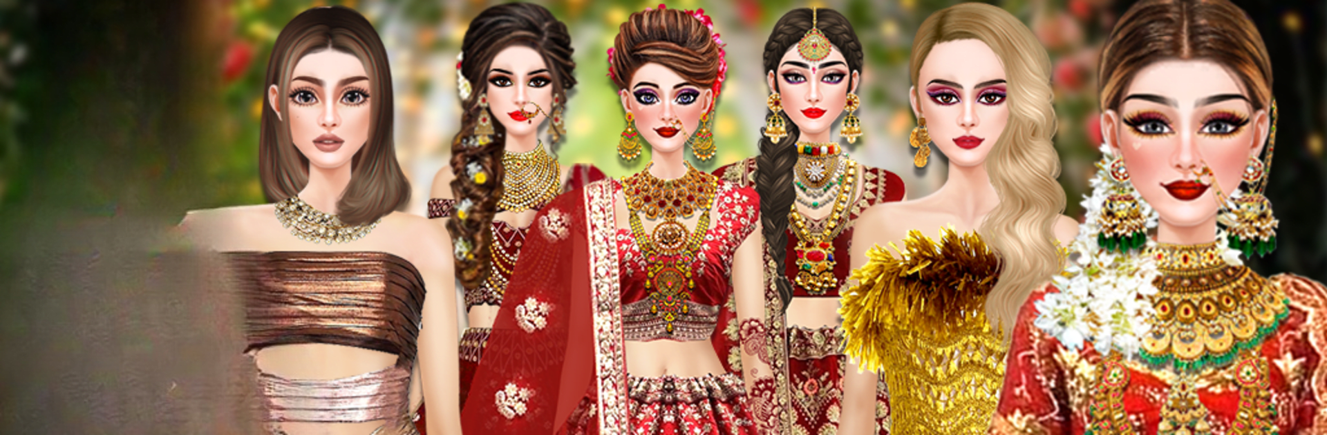 Indian Wedding Doll Dress Up