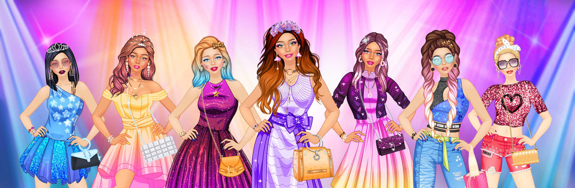 Star Style Girl Dress Up Games
