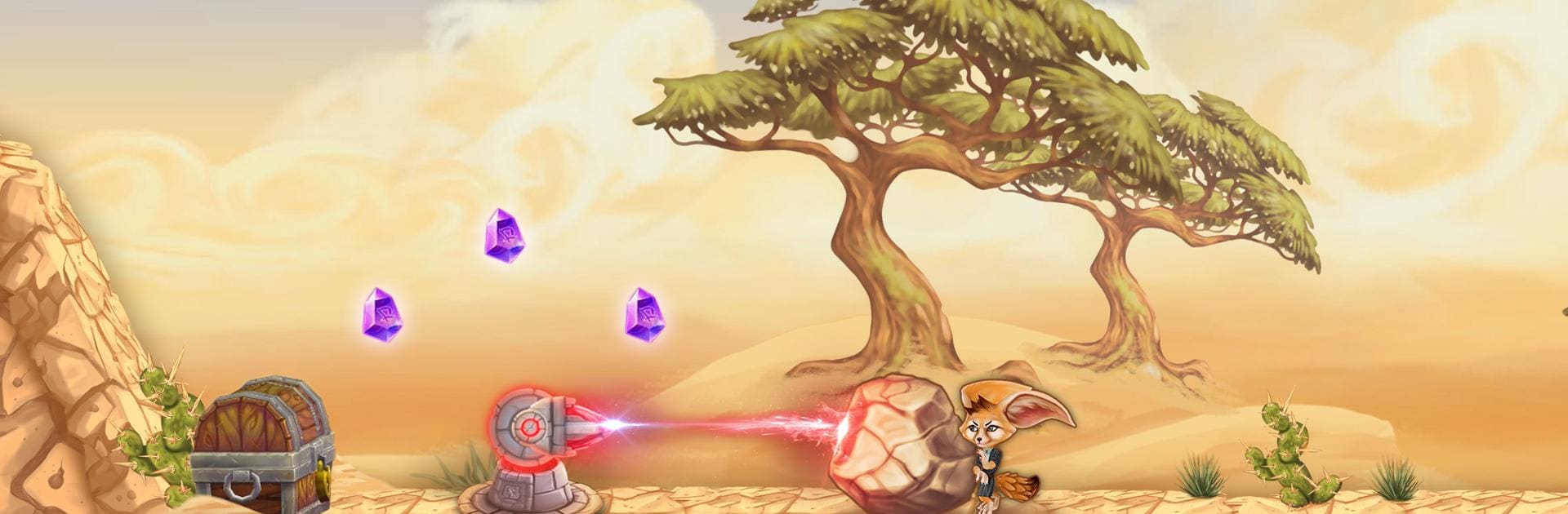 Fin Ancient Mystery platformer