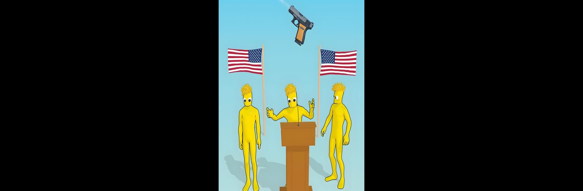 Flip Sprint: Ragdoll Gun Game