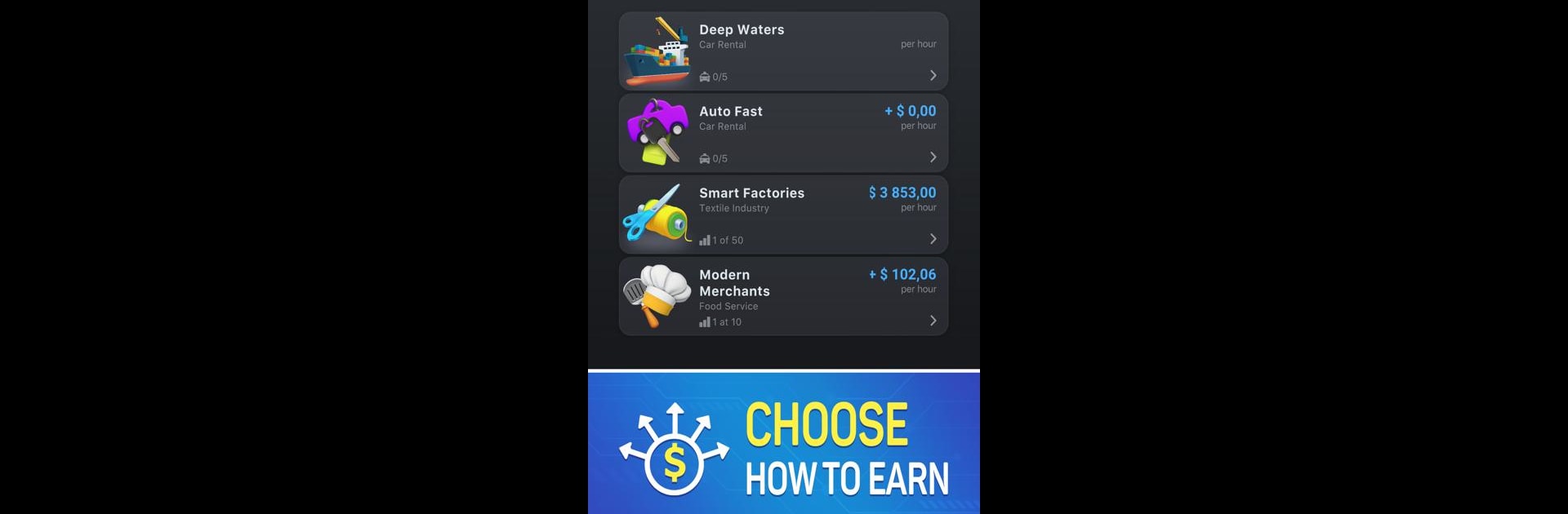 Finance Clicker: Trade Tycoon