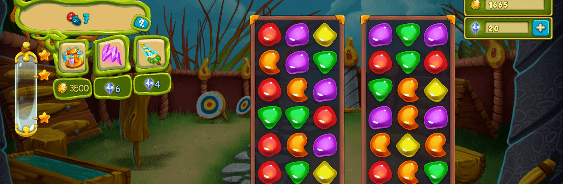 Clover meadow: match 3 game