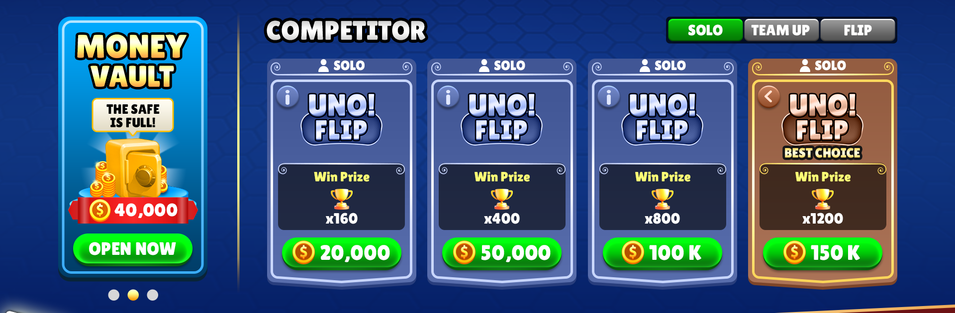 UNO! FLIP Family Card Game