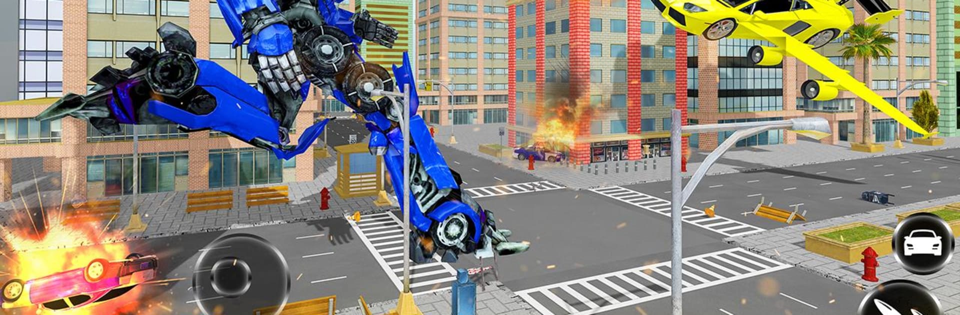 Flying Car- Robot Transformation Simulator