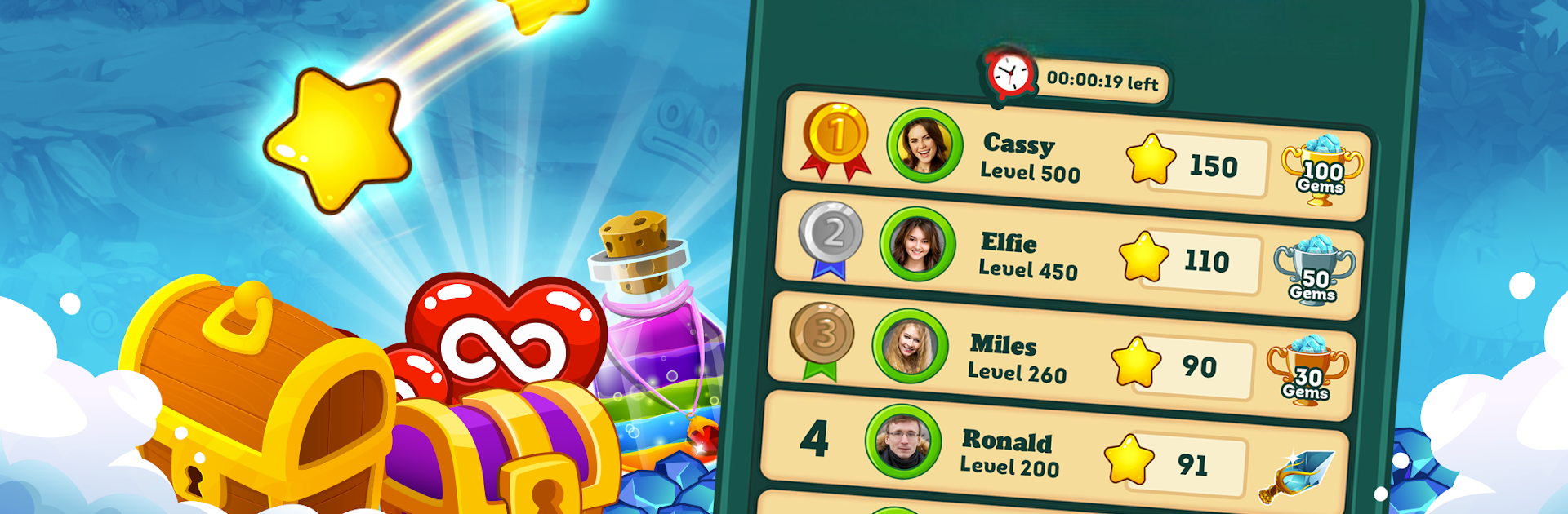 Witchy Wizard Match 3 Games