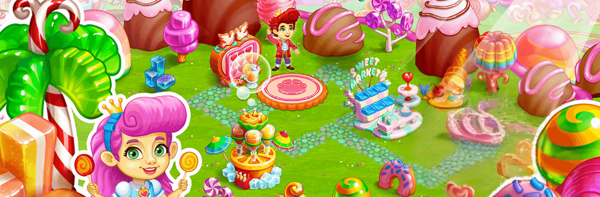 Farm Town: Candy Village Story