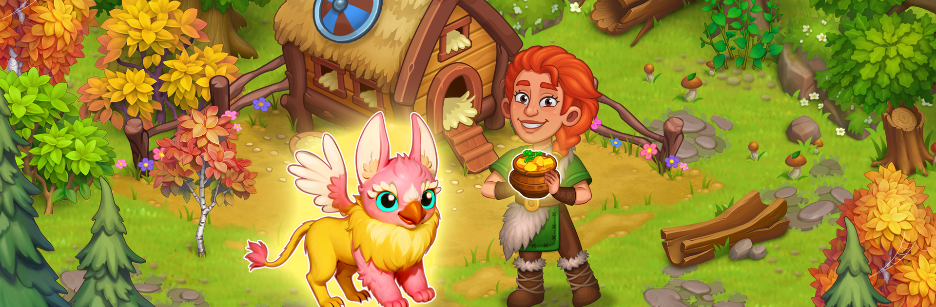 Vikings and Dragon Island Farm