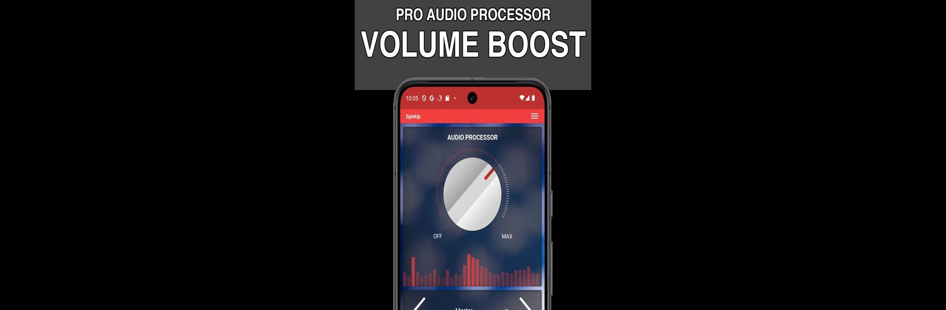 Amplificador de volumen SpinUp