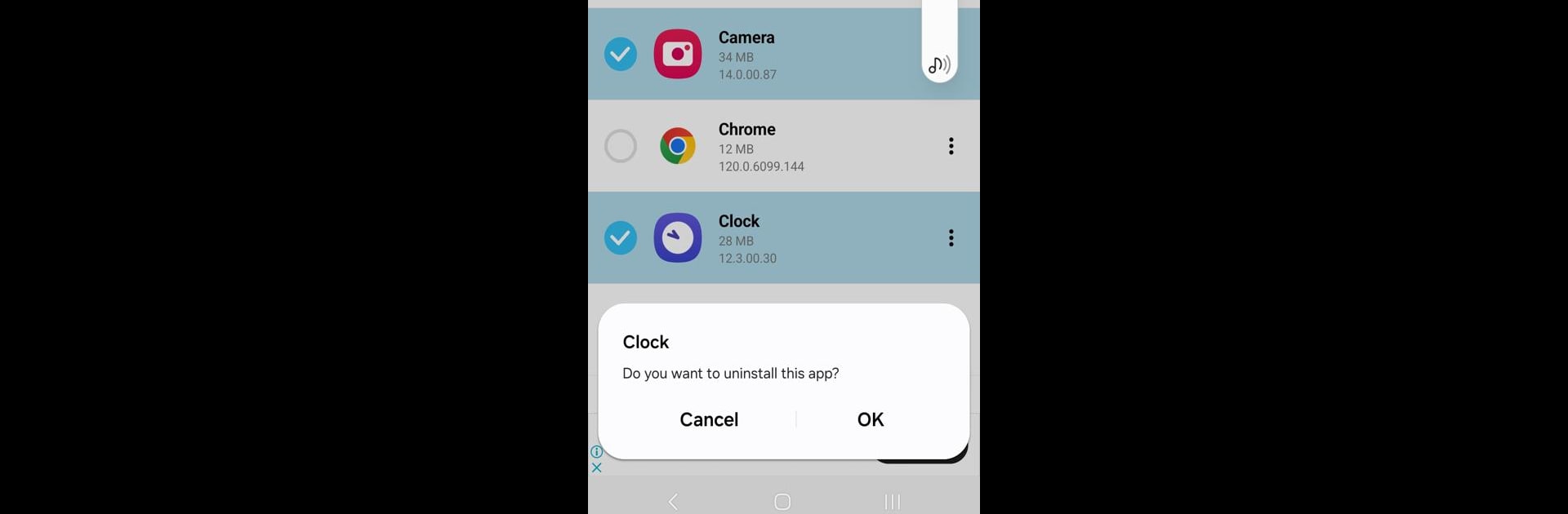 Désinstaller des applications