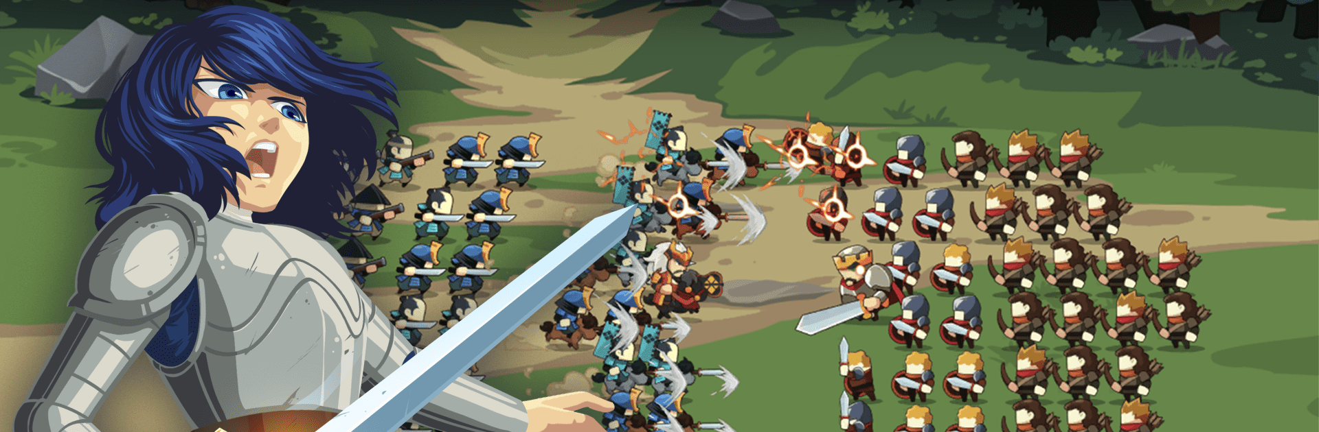 Knights and Glory - Battle