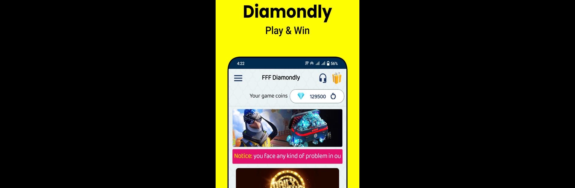 Diamondly: Play Win FFDiamonds