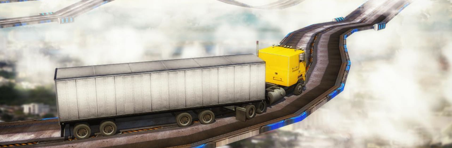 Impossible 18 Wheeler Truck Driving