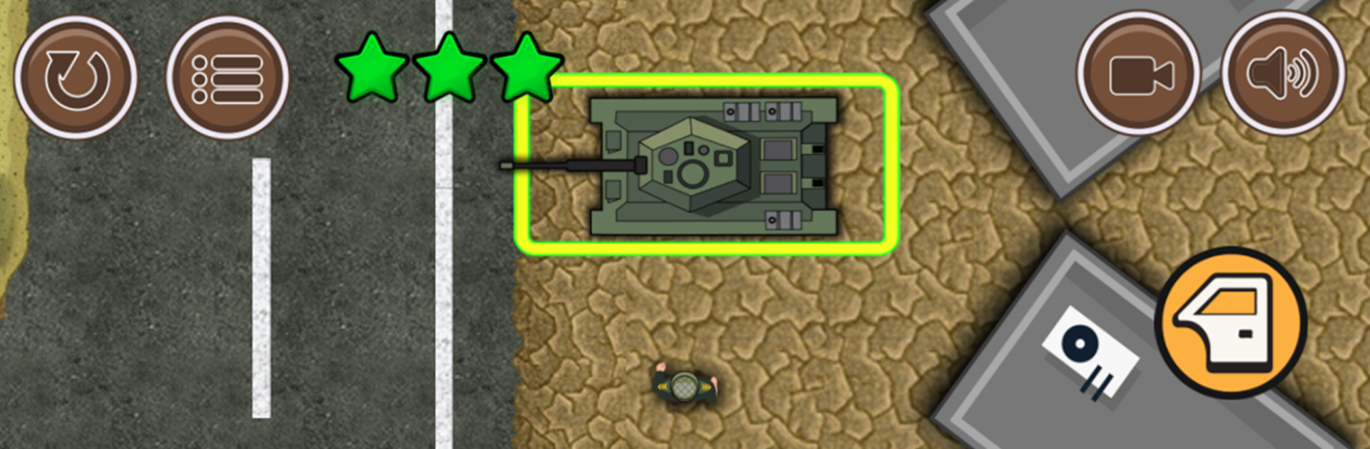 Tank Army Parking