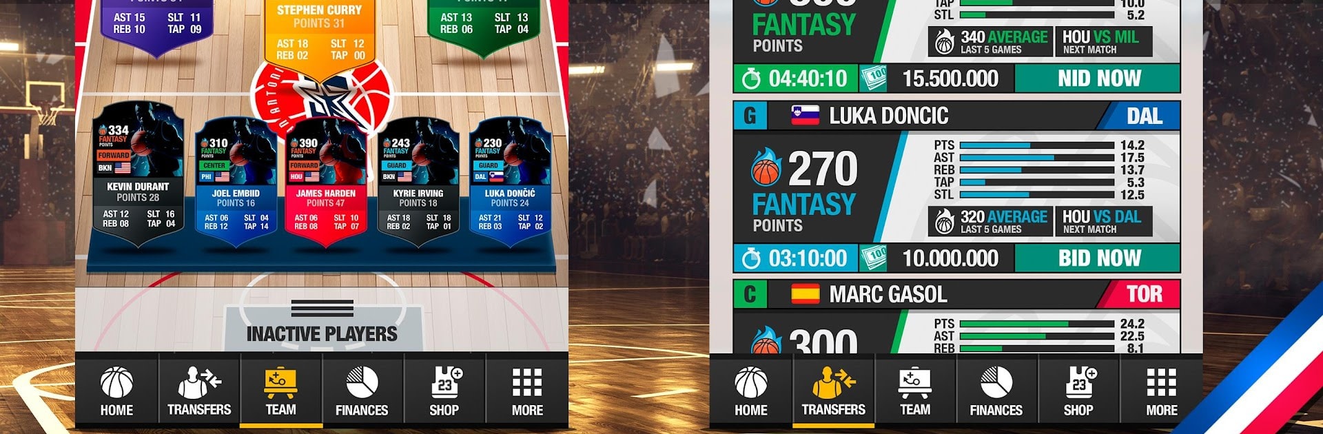 Basketball Fantasy Manager 2k20 - Playoffs Game 🏀