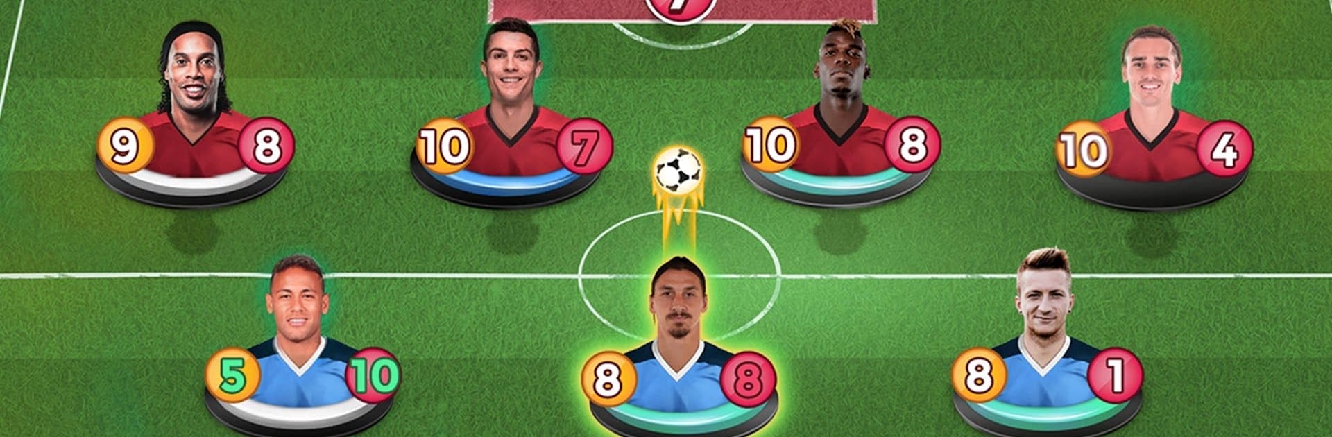 Top Stars: Football Match! - Strategy Soccer Cards