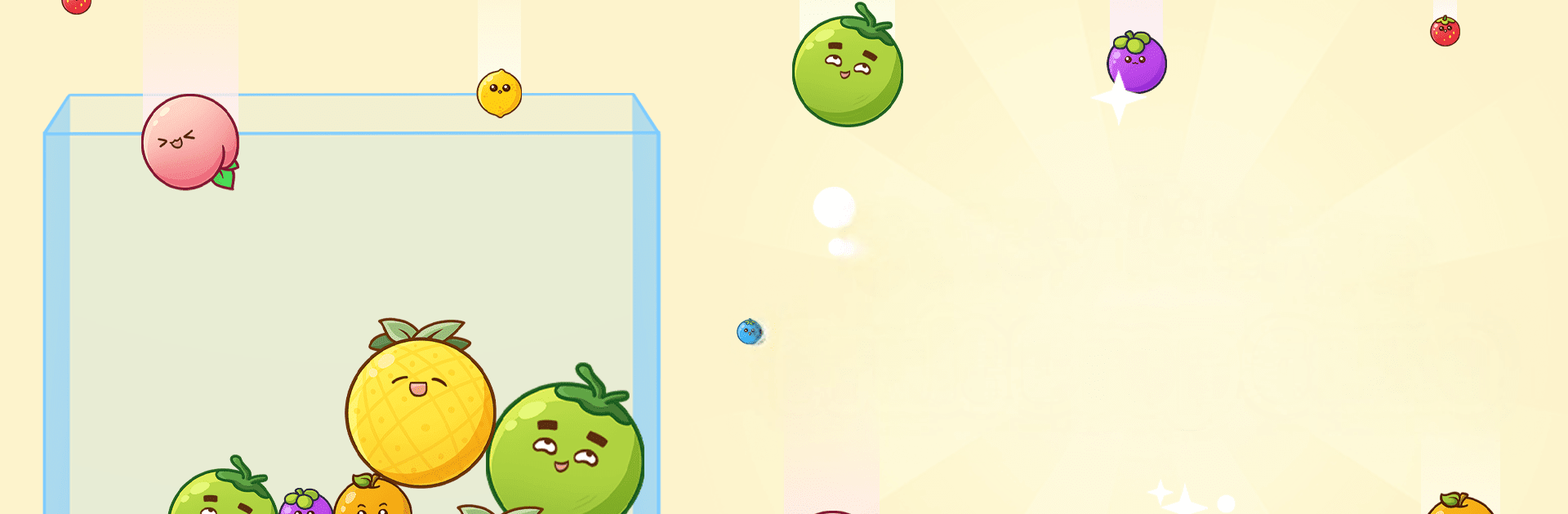 Juicy Merge: Fruit Drop Game