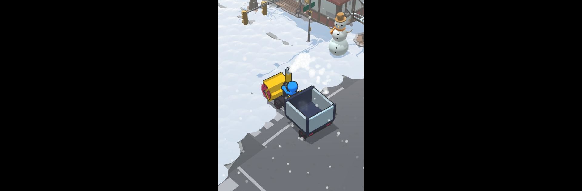 Snow shovelers - simulation