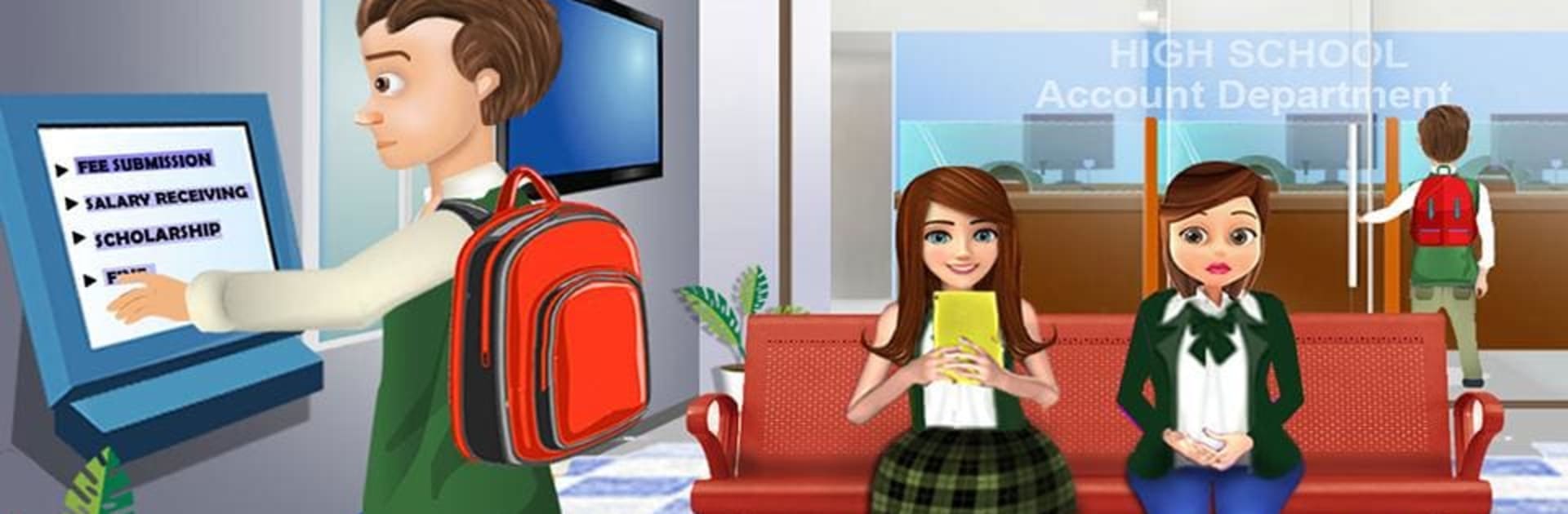 High School Cash Register: Cashier Games For Girls