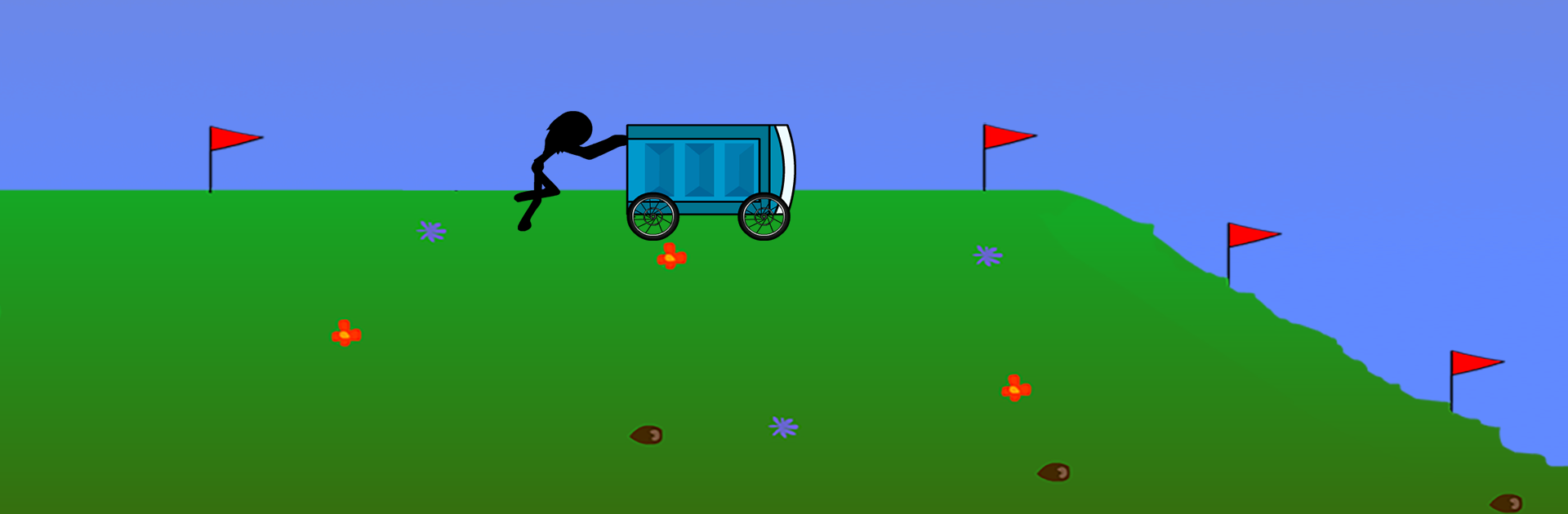 Stick Racer :Potty Cart Hero