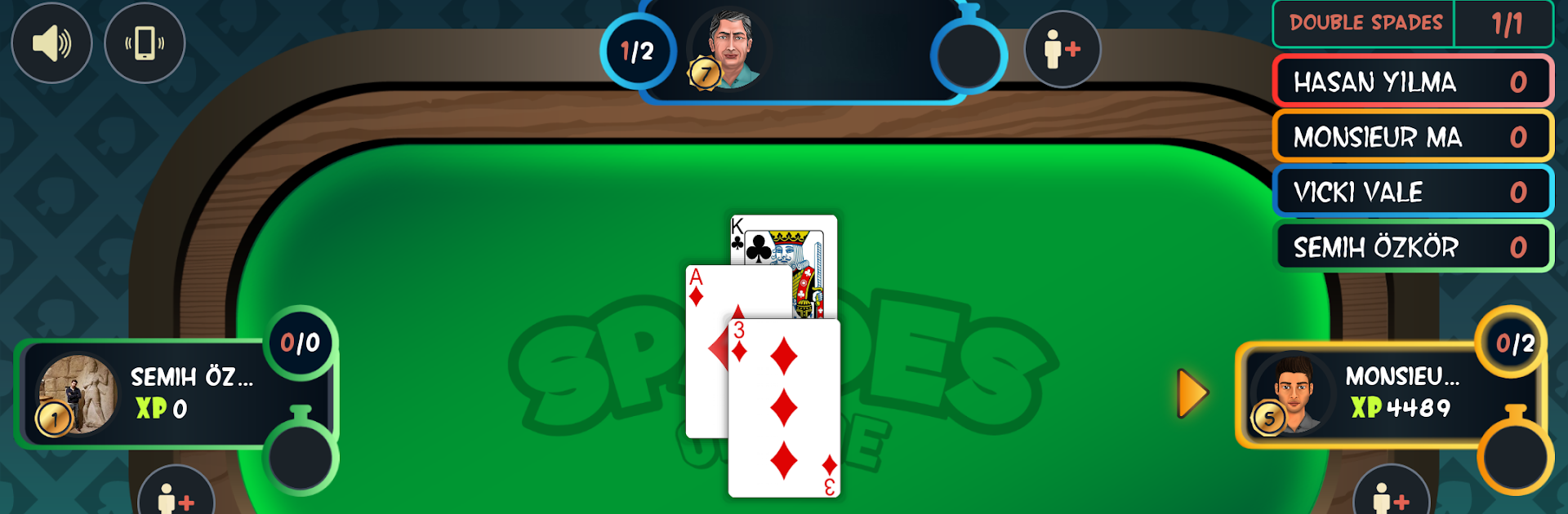 Spades - Play Free Online Spades Multiplayer