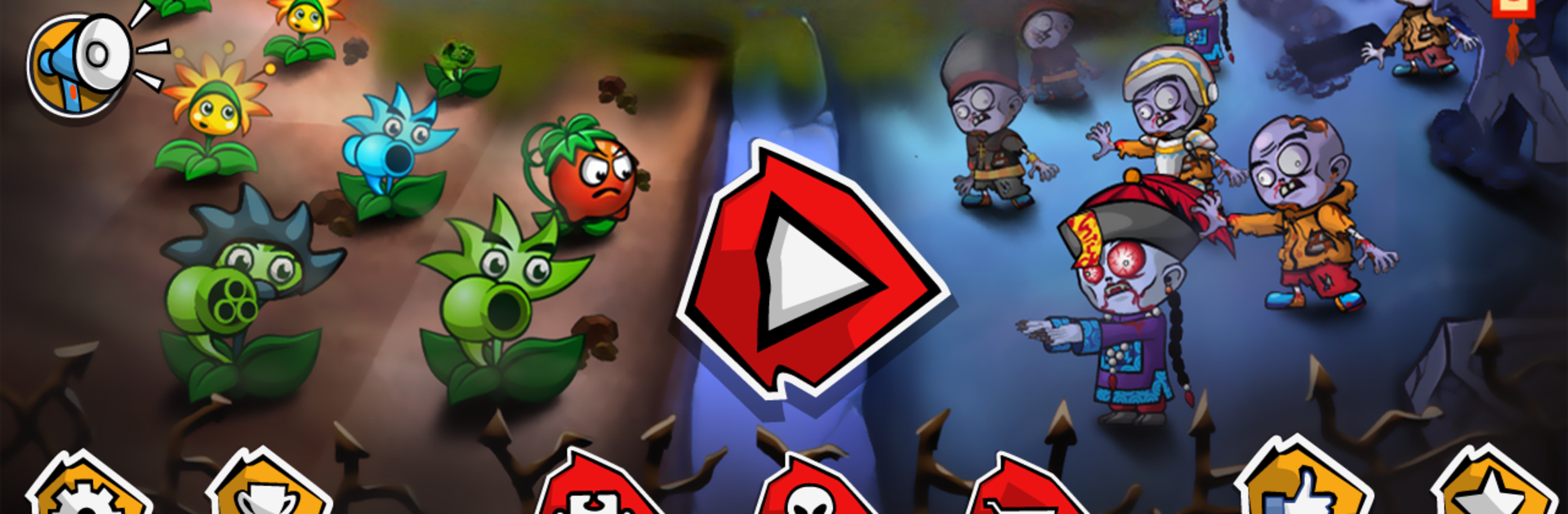Flower Zombie War