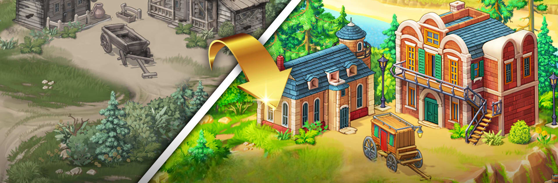 Sheriff of Mahjong: Match tiles & restore a town