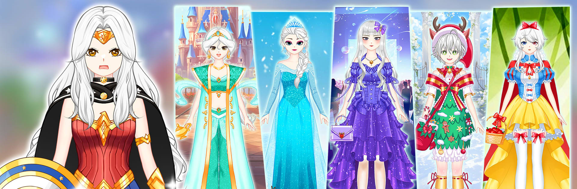 Princess Dress Up Makeup Games