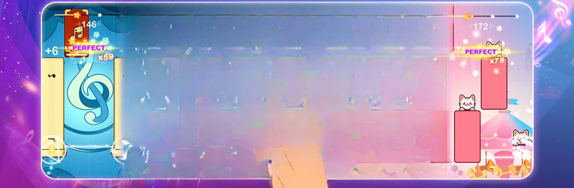 Galaxy Piano: Kaydırma Yarışı