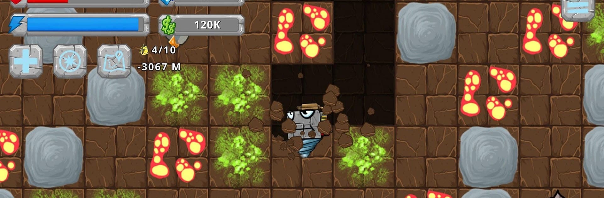 Digger Machine: dig and find minerals