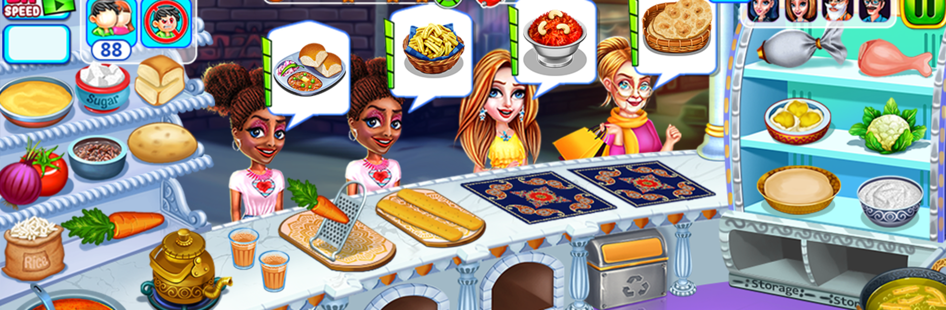 Cooking Express : Food Fever Craze Chef Star Games