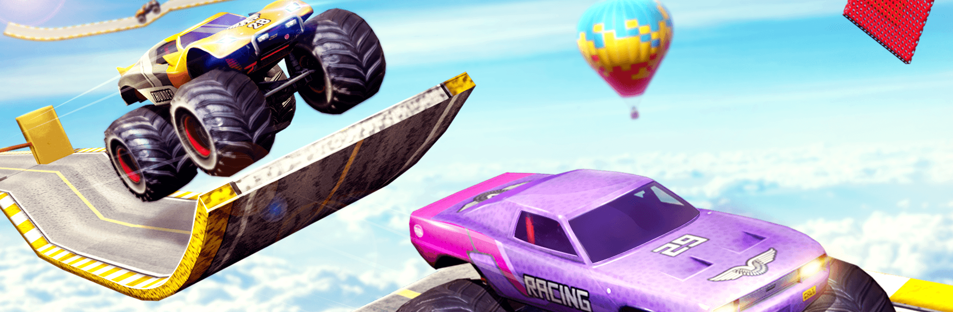 Mega Ramps Ultimate Car Jumpin
