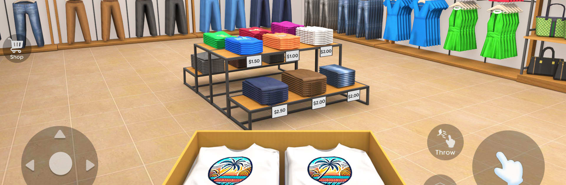 Clothing Shop - Simulator Game