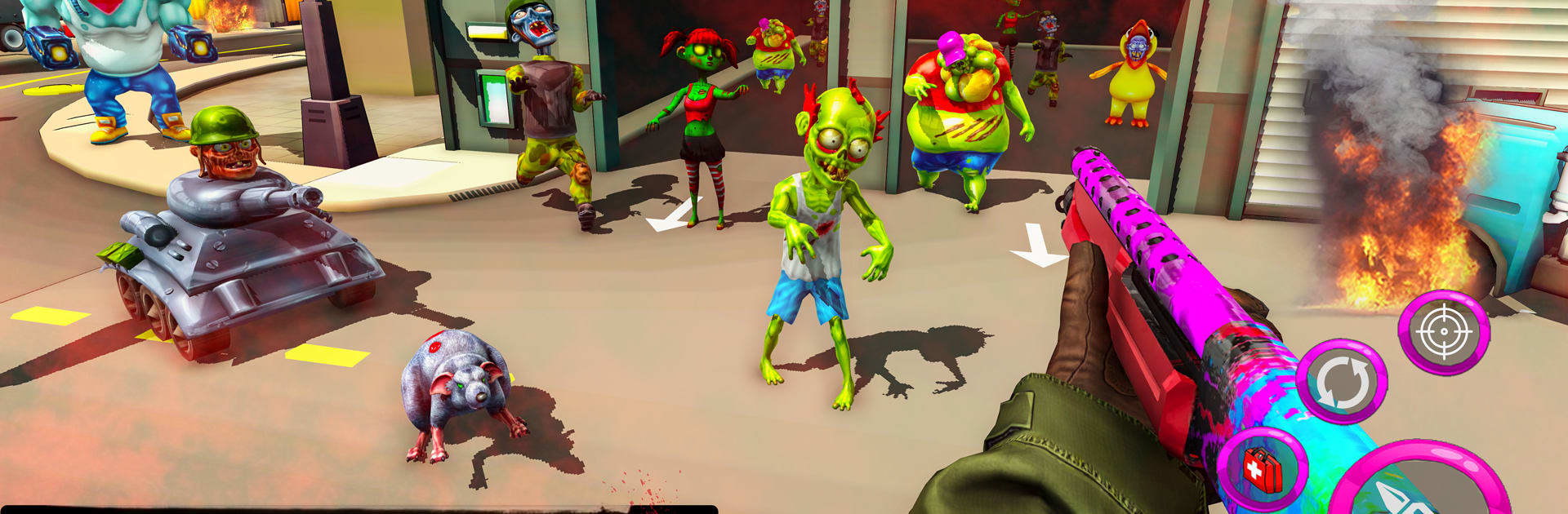 Zombie Shooter Apocalypse War