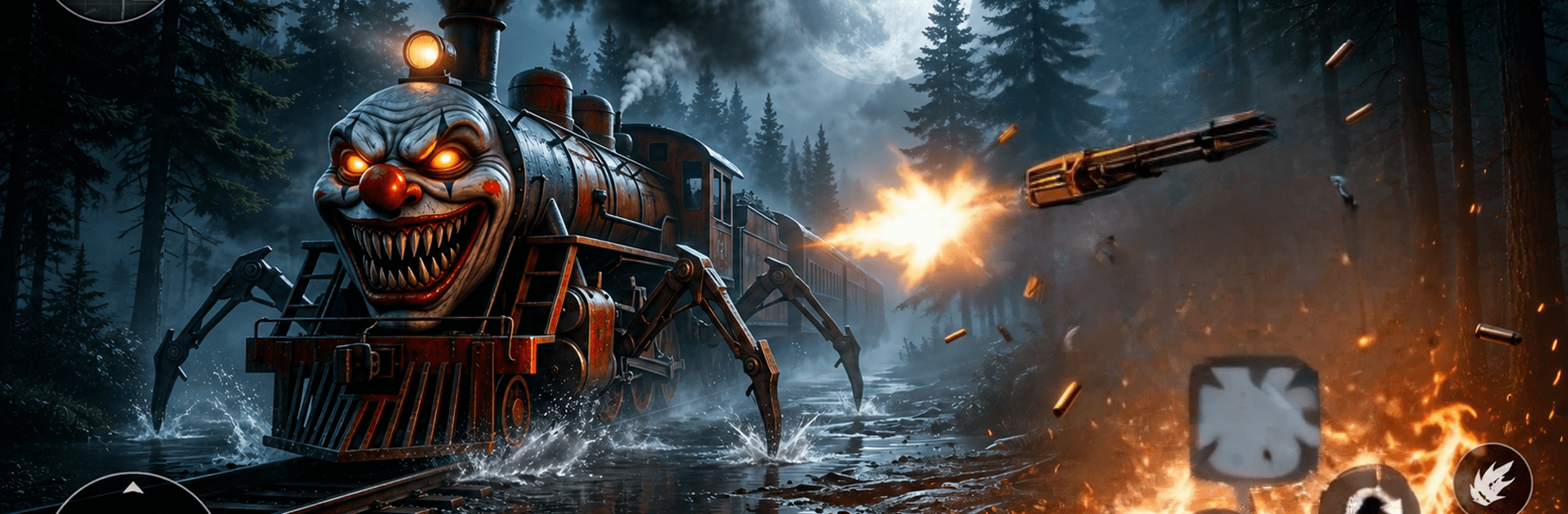 Monster Train Choo Choo Spider