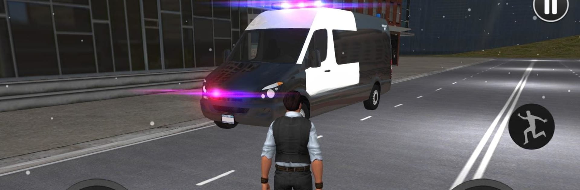 American Police Van Driving: Offline Games No Wifi