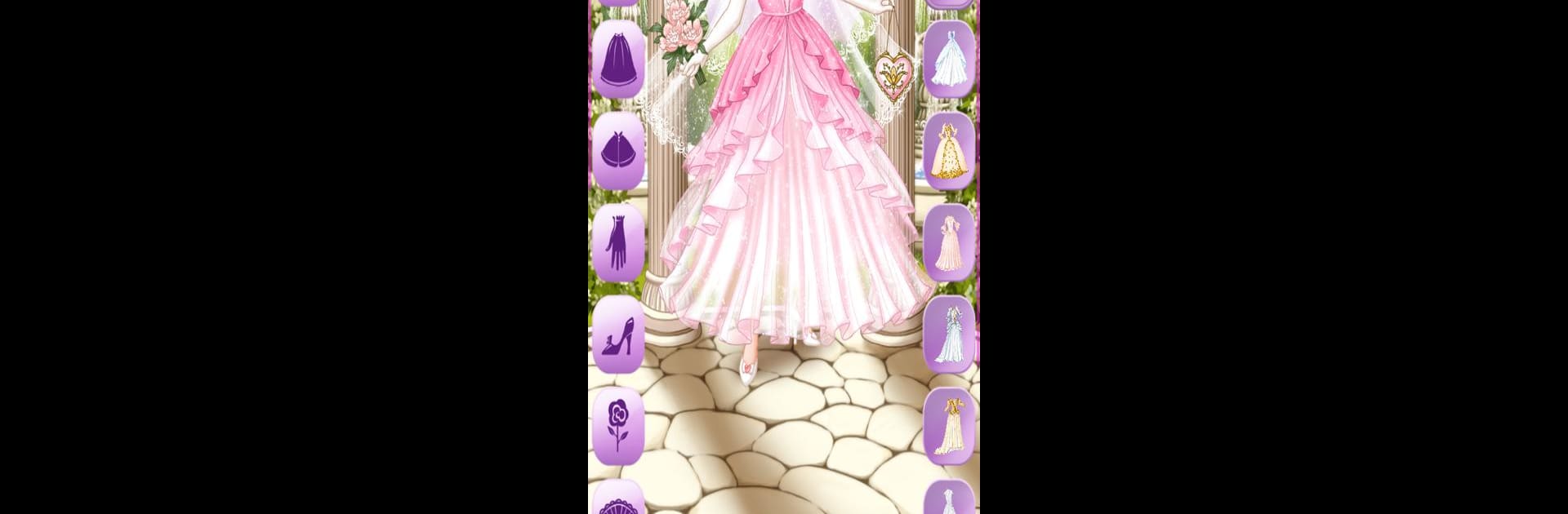 Cinderella Wedding Dress Up