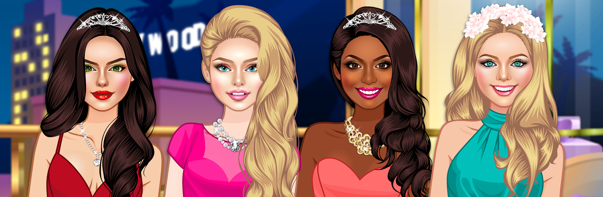 Glam Dress Up - Girls Games