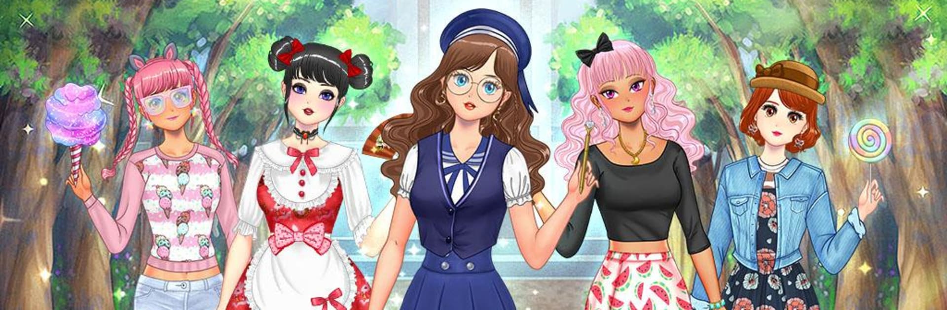 Moda Escola: Anime Vestir Jogo