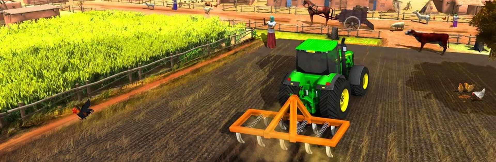 Farming Game 2021 - Free Tractor Driving Games